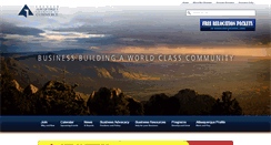 Desktop Screenshot of abqchamber.com